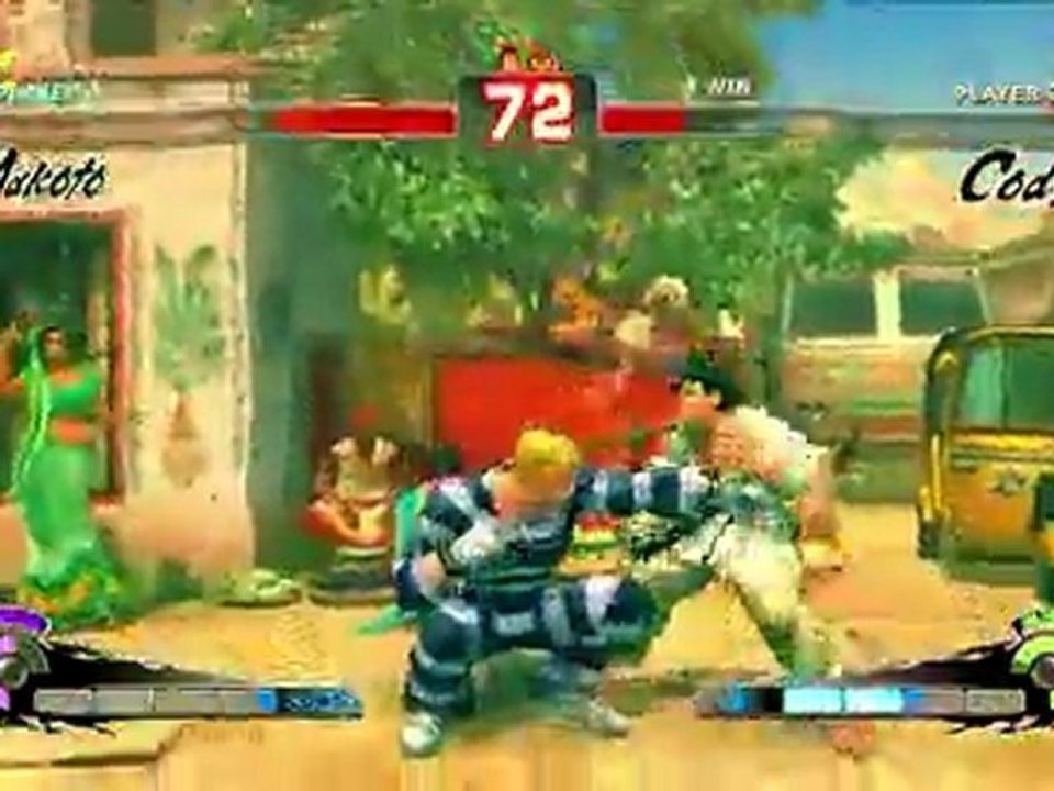 Makoto vs Cody Dövüşü