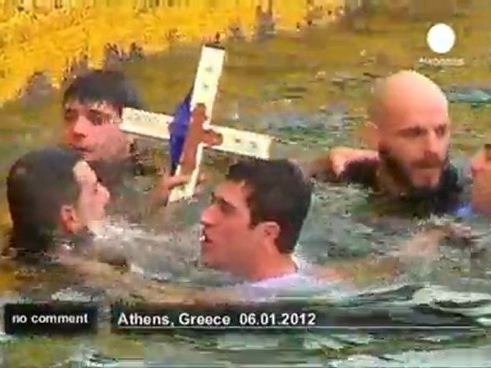 Les grecs célèbrent l'Épiphanie - no comment