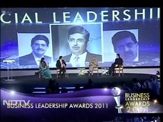 NDTV Business Leadership Awards 2011
