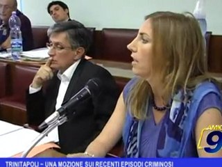 Trinitapoli | Una mozione sui recenti episodi criminosi