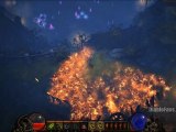 Diablo 3 Bêta : Féticheur - Chauve-souris enflammées avec Runes