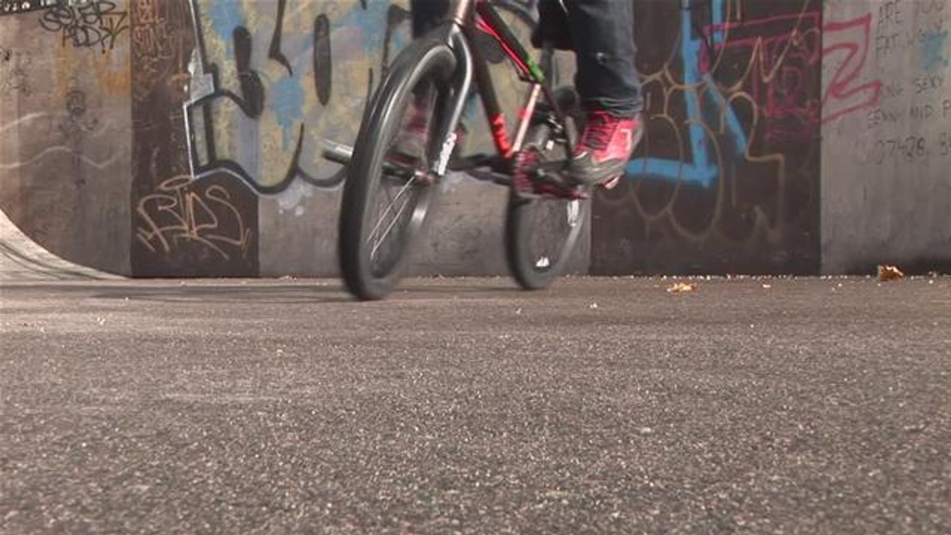 Дрифт на BMX