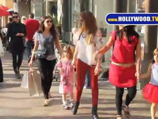 Isla Fisher Visits The Grove