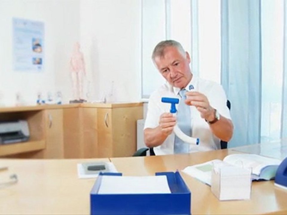 Rc cornet (basiscornet) for mucous clearance and airway stabilization