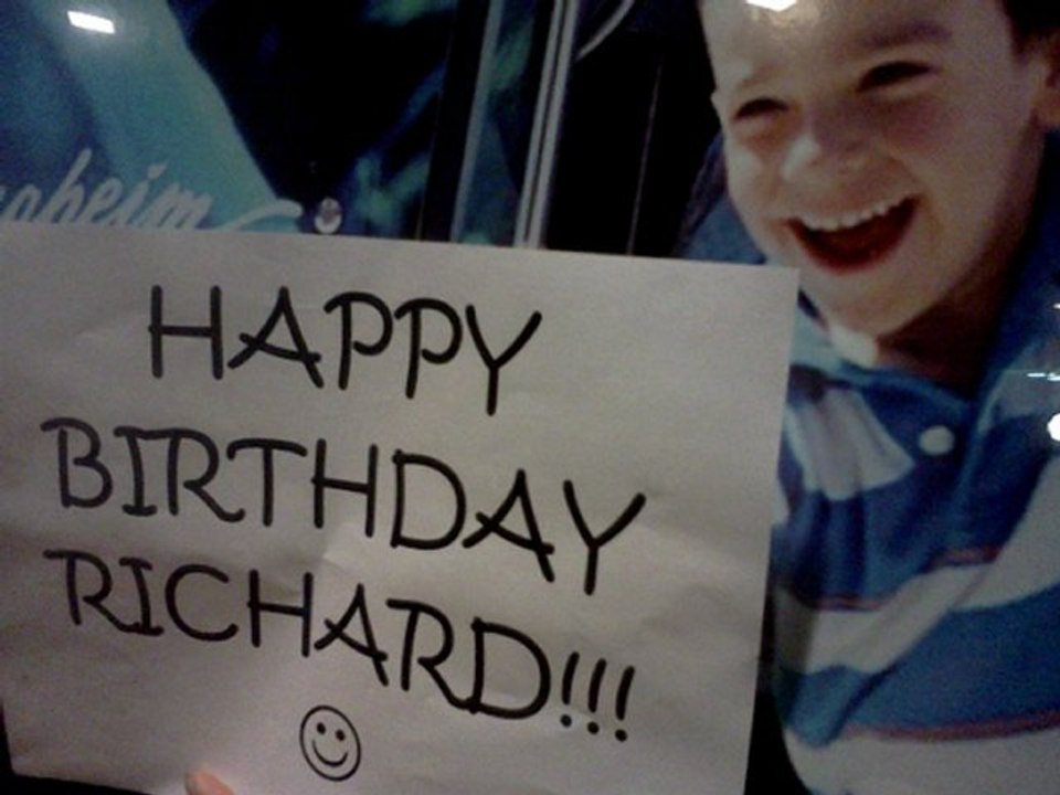 Happy Birthday Richard!!!!