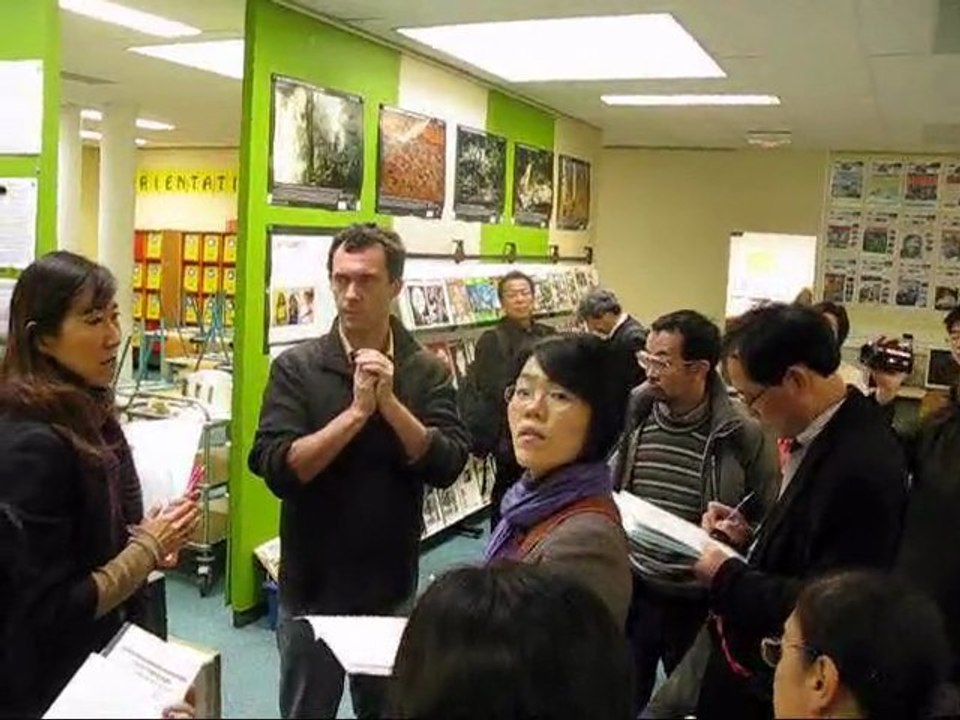 Visite des Japonais 3 janvier 2012