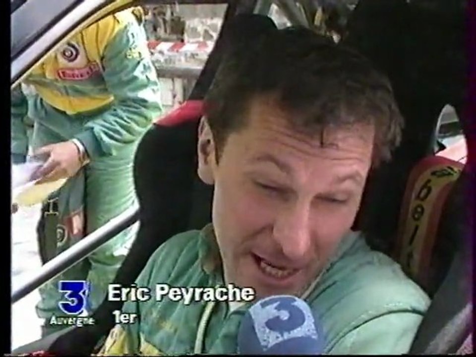 Rallye de la  Gentiane 1996 (FR3 Auvergne)