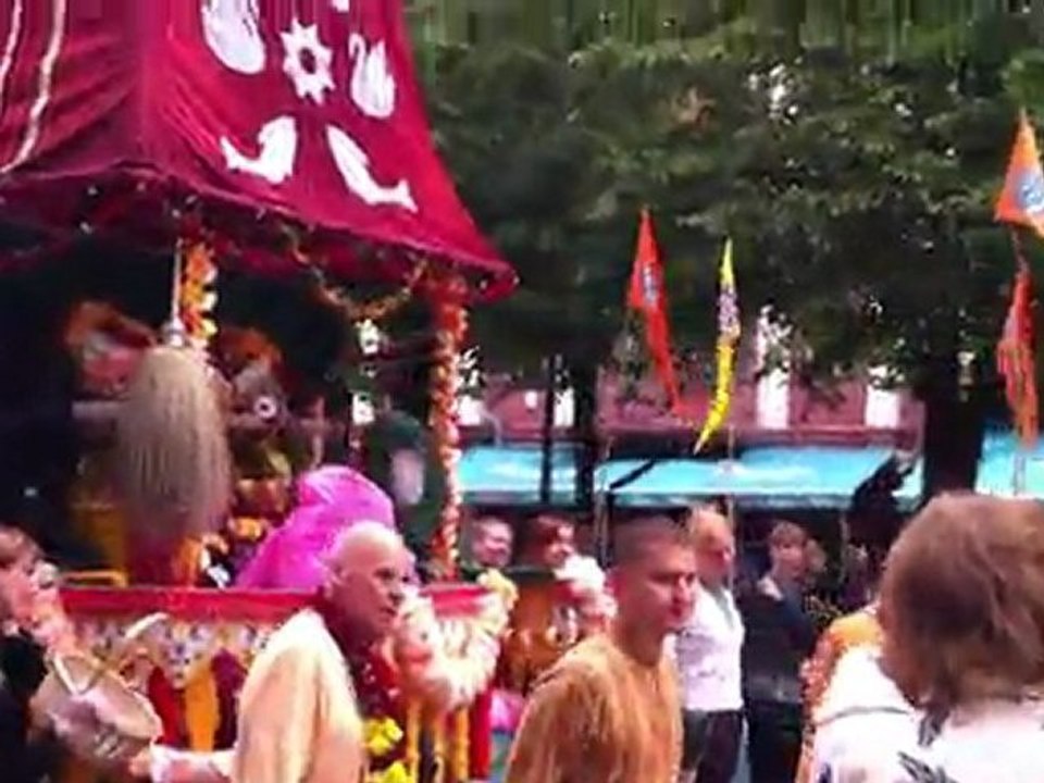 Hari krichna parade - Kaunas - Lituanie -juin 2011