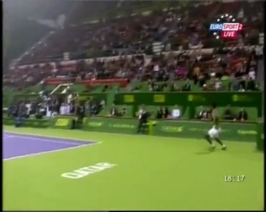 Jo-Wilfried Tsonga vs Gael Monfils - ATP Doha 2012. FINAL