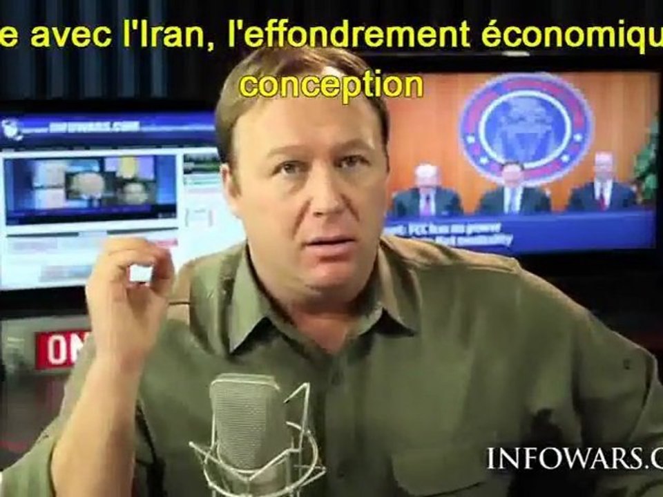 La Loi d'Enfermement pour Tous (NDAA) - Janvier 2012 -  Alex Jones - VOSTFR