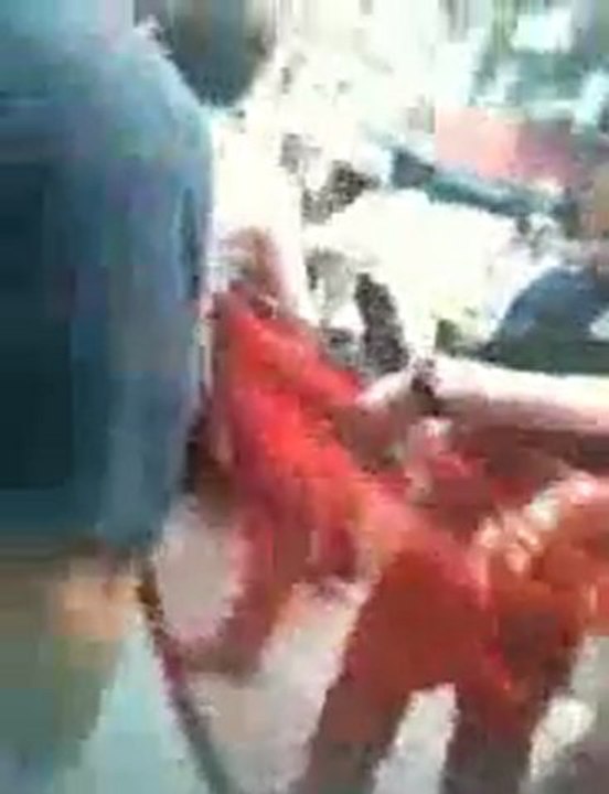 NYPD pepper sprays peaceful protesters