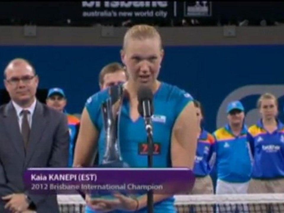 Brisbane - Kanepi holt Titel