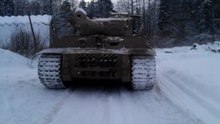 Tiger Tank Replica 1:1 scale in Russia