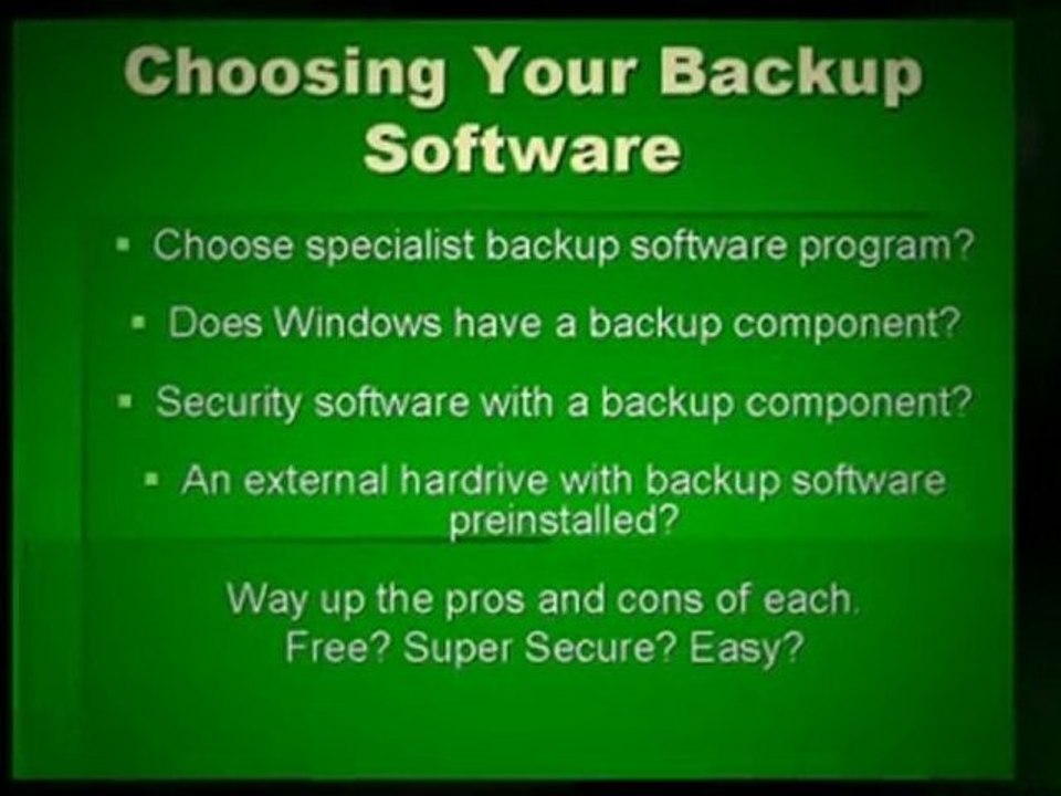 How to Perform Backups on Your Home PC