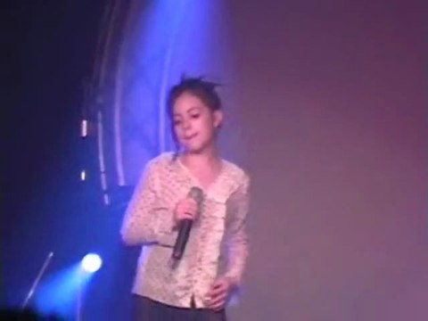 9 ans 1er concours Stars d'un soir à Mortagne du Nord