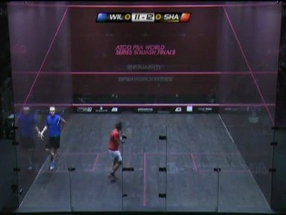 Squash - Shabana schlägt Willstrop