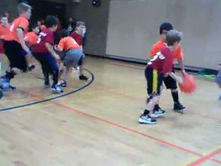 Basket-Ball Winter League - Premier panier d'Adrien avec les Cougars - 6 janvier 2012