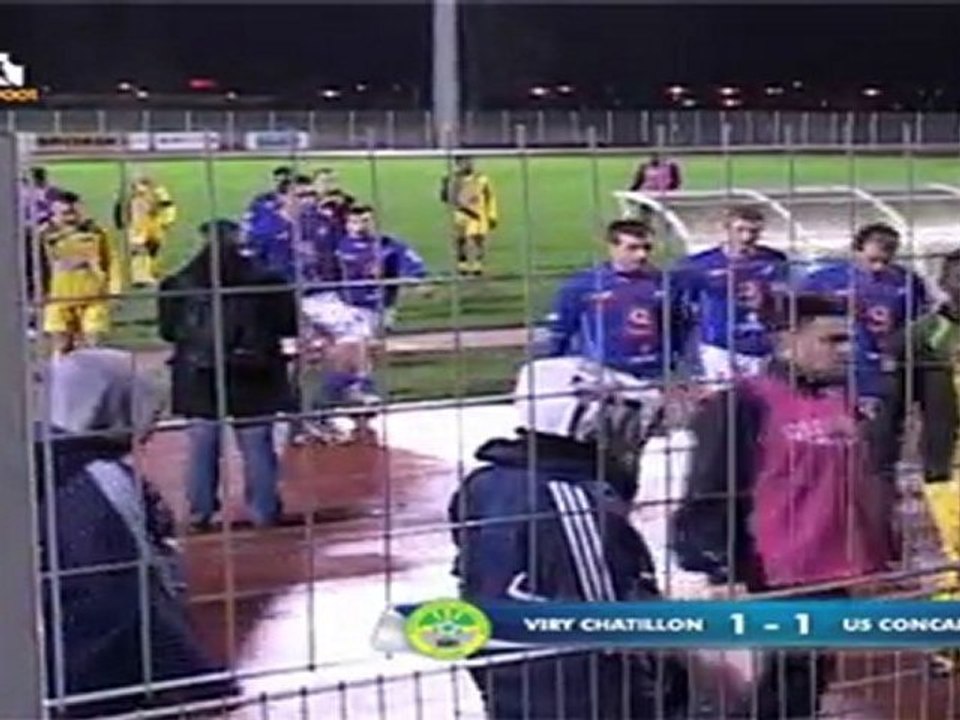 Viry Chatillon 1 - 2 Concarneau