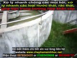 Hệ thống xử lý nước thải với chế phẩm sinh học - Chế phẩm sinh học Weviro khử mùi nhanh chóng, hiệu quả