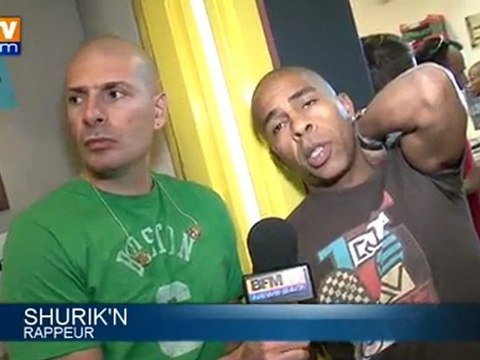 Concert du groupe de rap IAM à la maison d’arrêt de Luynes