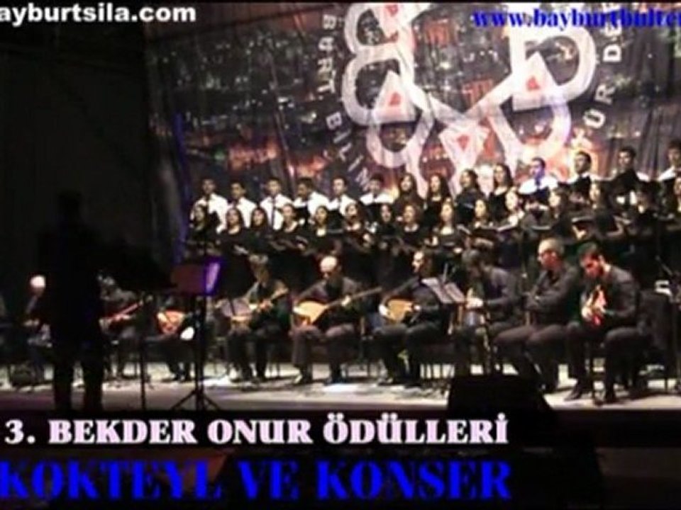 3. BEKDER ONUR ÖDÜLLERİ-KOKTEYL VE KONSER