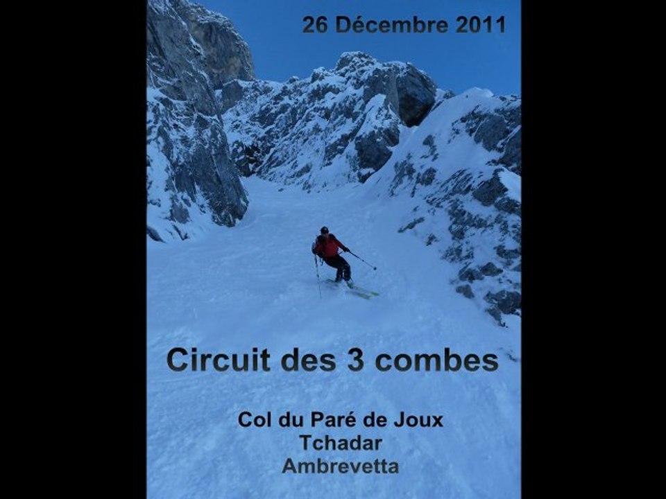 Skirando - Circuit des 3 combes des Aravis le 26 Décembre 2011