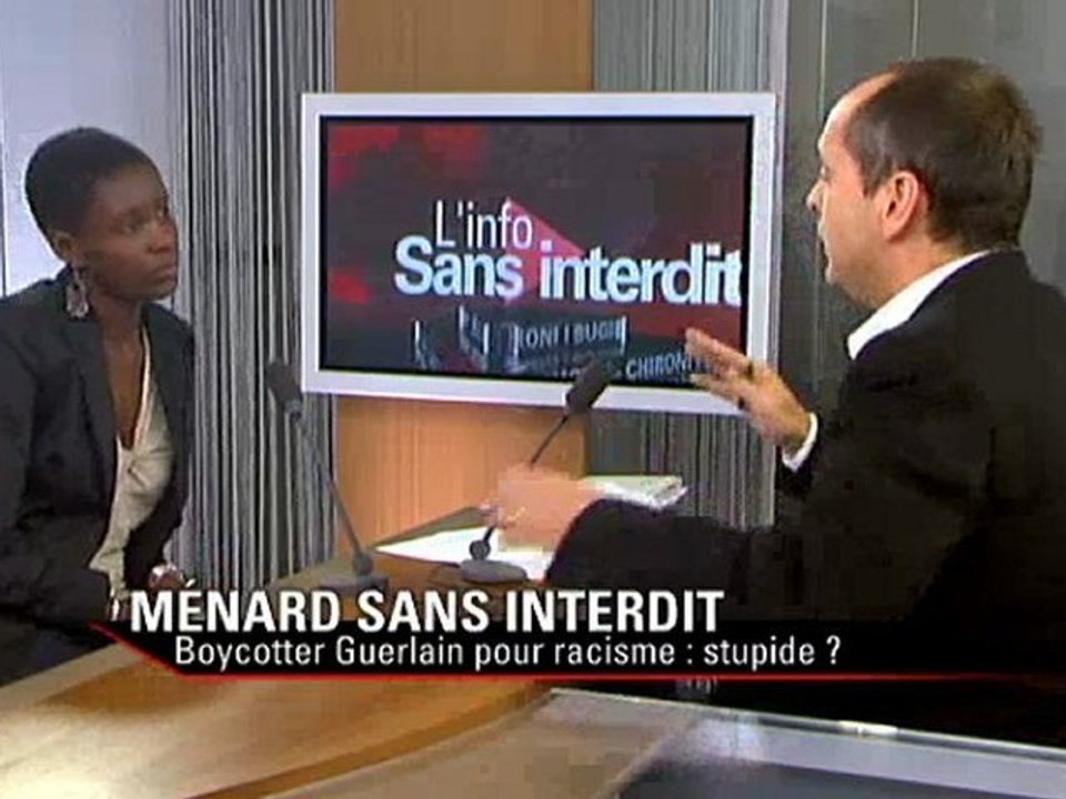 Rokhaya Diallo face à à Robert Ménard (affaire Guerlain)