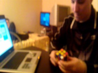 Nouveau record de YUKI au rubik's cube : 34s54 !