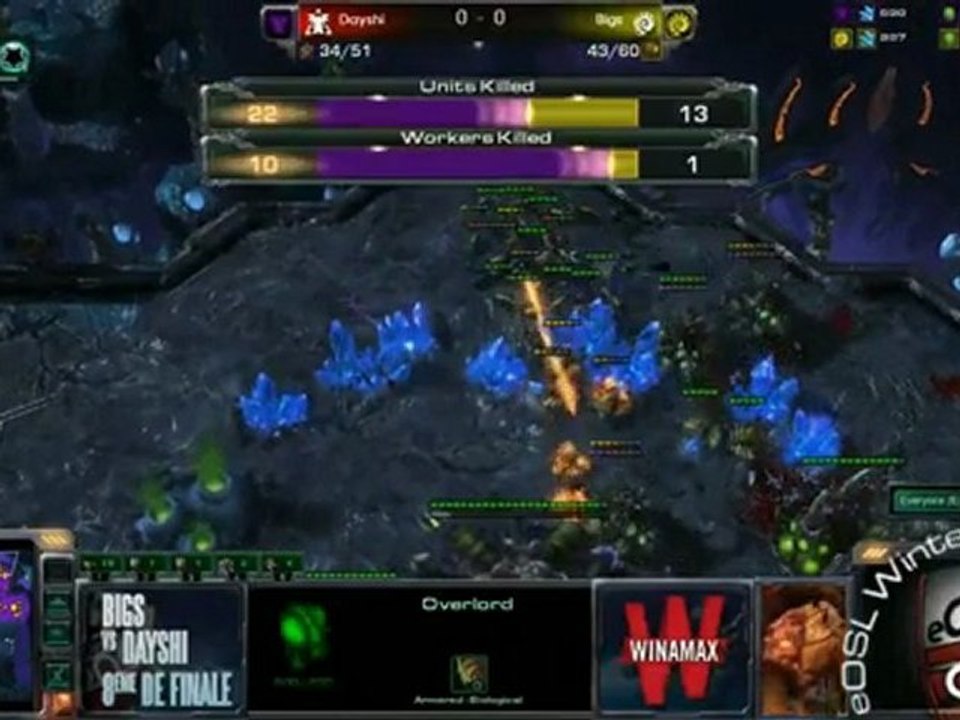 8ème de finale - Dayshi vs BiGs- match 1 - eOSL Winter'12