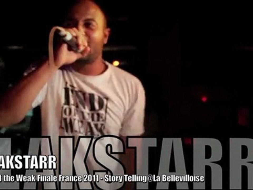 BLAKSTARR, Story Telling @ Finale EOW France 2011