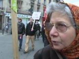Manifestation à Saint-Denis contre la venue de Marine Le Pen