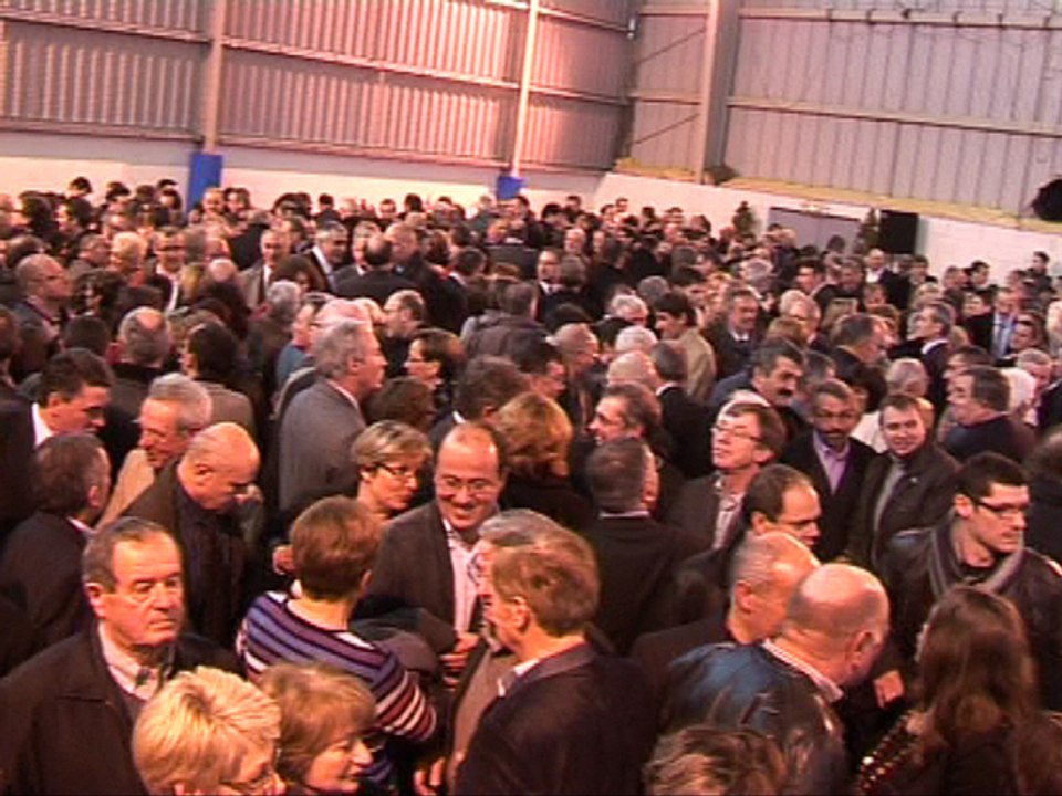 TULLE VOEUX AUX CORREZIENS F. HOLLANDE ET PREFET