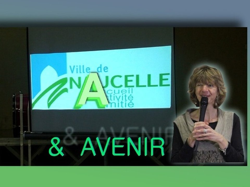 Naucelle 2012 : les voeux d'Anne BLANC - Maire -