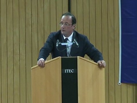 Discours de François Hollande à Jarnac