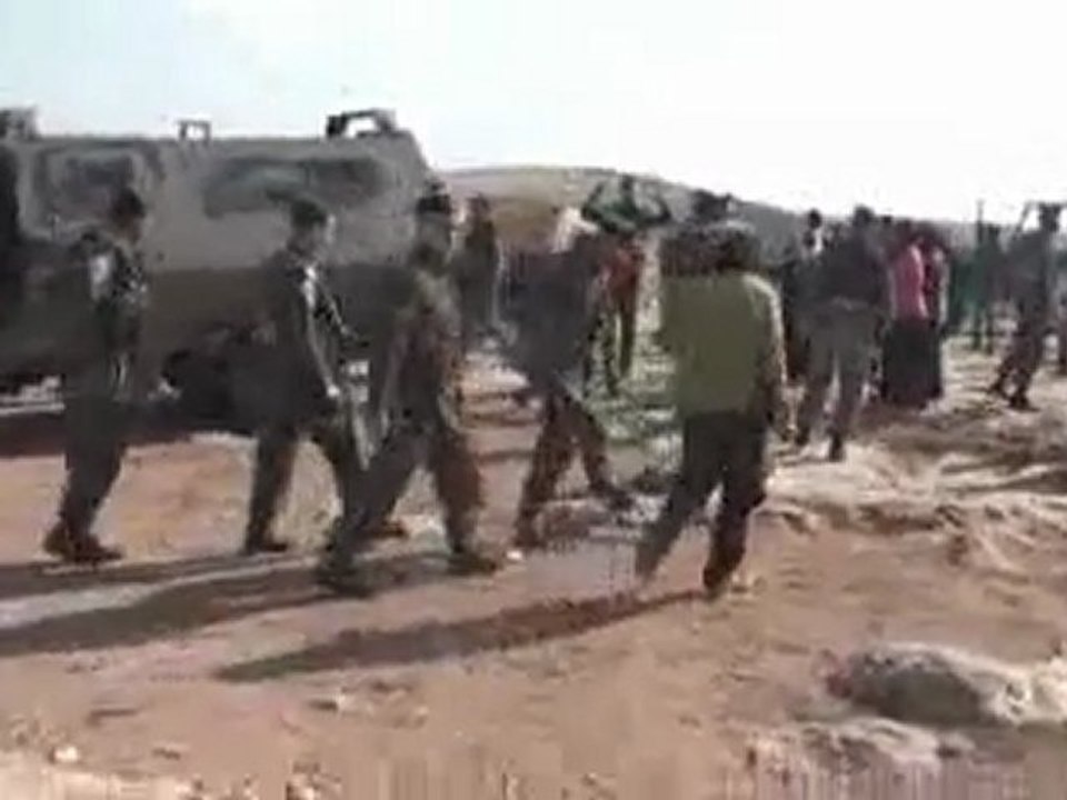 Two Palestinians girls arrested during home demolitions in Umm Fagarah South Hebron Hills eng