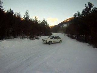 GTT et 318i sur glace