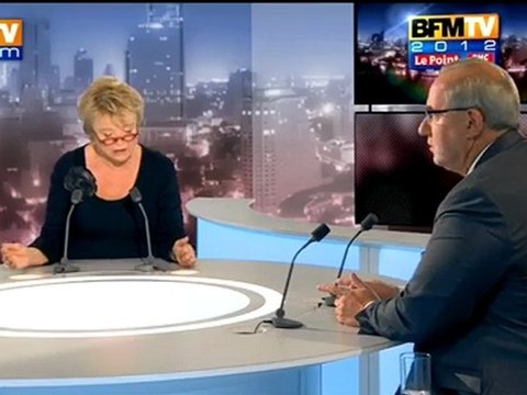 BFMTV 2012 : Eva Joly face à Maurice Leroy