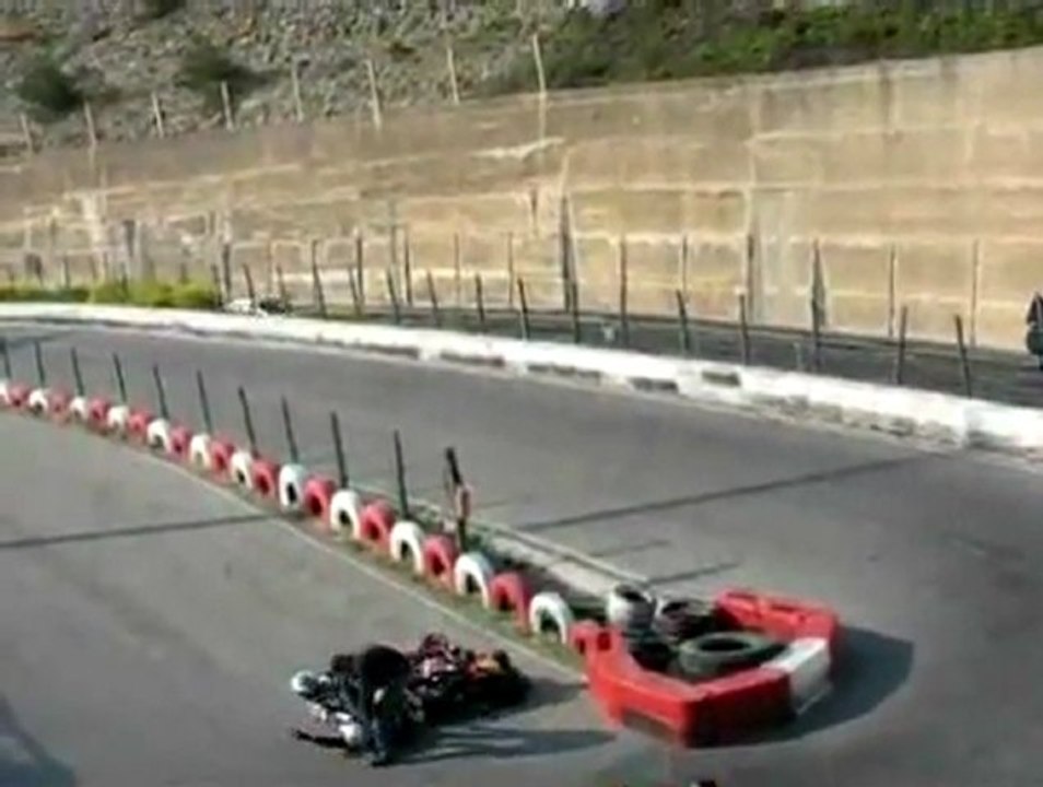 Bagarre au Karting