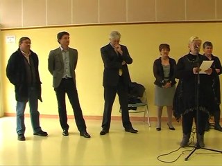 Cérémonie des Voeux 2012 à St Aaron par Lydie PHILIPPE