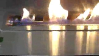 bio-ethanol-haarden A-FIRE, bio-ethanol-kachel, bio-ethanol-brander met afstandbediening: vlammen