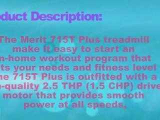 Merit Fitness 715T Plus Treadmill