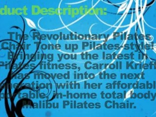 Malibu Pilates Chair with 3 Workout DVDs