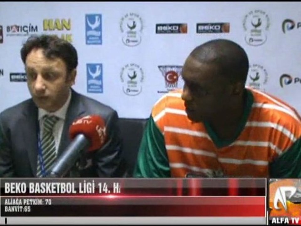 Aliağa Petkim - Banvit Maç Rop