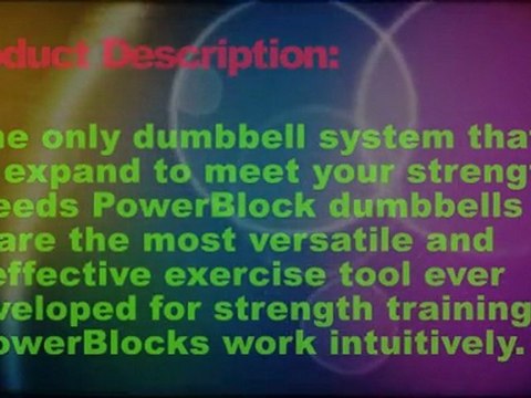 PowerBlock Classic Adjustable Dumbbell Set