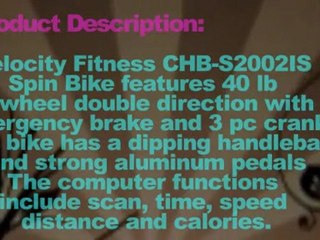 Velocity Fitness Spin Bike