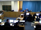 Heckler interrupts Kelvin MacKenzie at the Leveson Inquiry