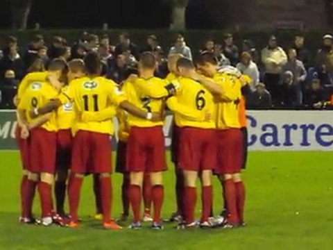 Coupe de France (AS Vitré) : minute de silence en hommage à Robert Boursin