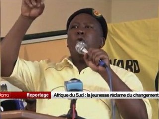 Afrique du Sud, la jeunesse réclame du changement