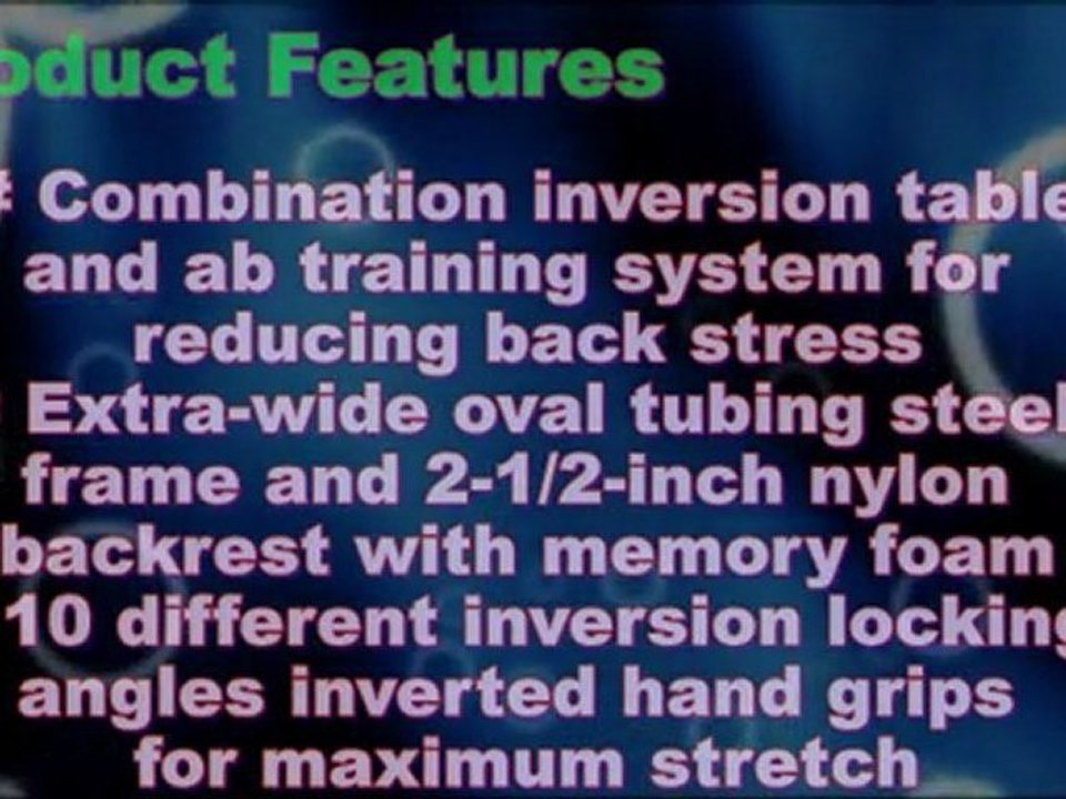 Ironman ATIS 4000 Inversion Table