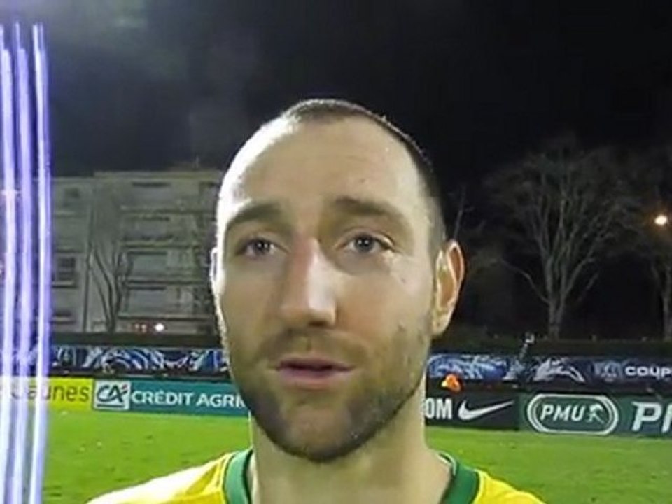 Coupe de France (AS Vitré - Tours) : la réaction de Ronan Poder